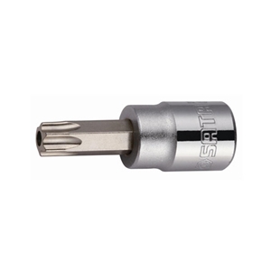 SATA  10MM系列50MM长中孔花形旋具套筒