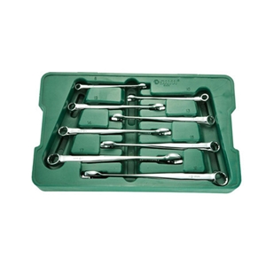 SATA  全抛光双开口扳手组套
