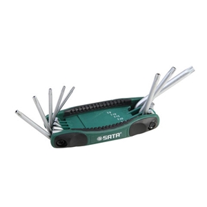 SATA  8件折叠式内六角扳手组套
